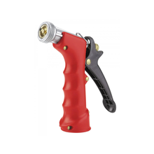 Pistolet a pression"Gilmour" gicleur laiton rouge